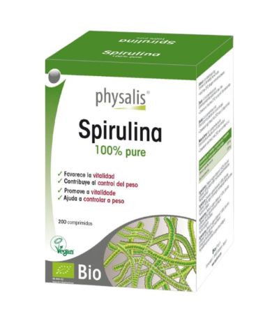 Spirulina Eco Vegan 200comp Physalis