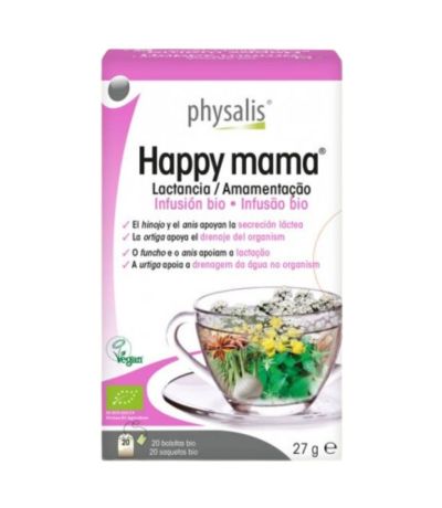 Happy Mama Infusion Eco 20 bolsitas Physalis