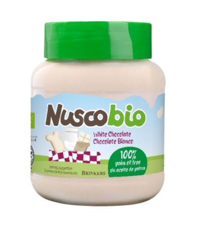 Crema Chocolate Blanco Eco 400g Nuscobio