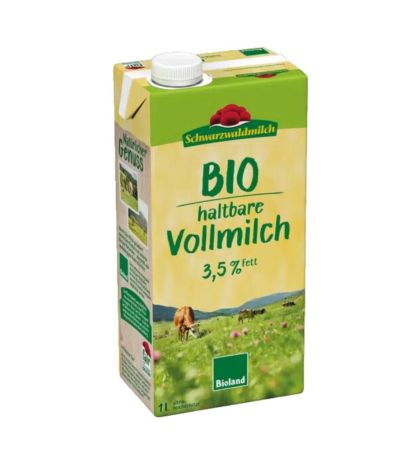 Leche Vaca Entera Bio 12x1L Schwarzwaldmilch