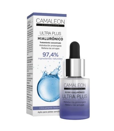 Serum Facial Ultra Plus Hialuronico 15ml Camaleon