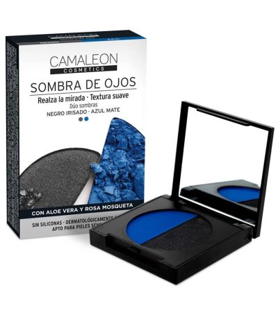 Sombras Negro-Azul 1ud Camaleon