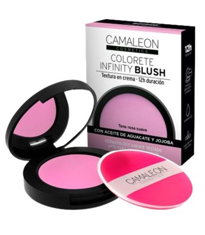 Rosa Colorete Infinity Blush 3g Camaleon