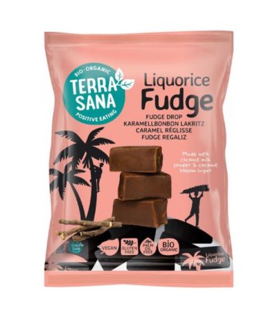 Caramelo Fudge Regaliz Vegan 150g Terrasana