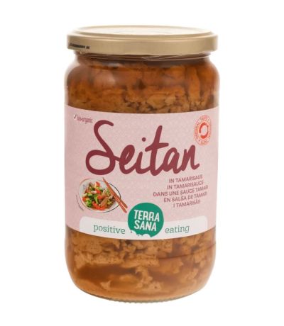 Seitan en salsa de tamari Bio Vegan 700g Terrasana