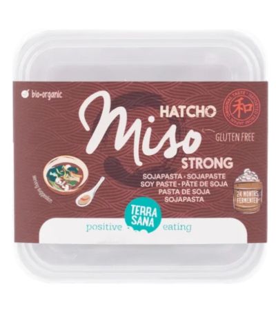 Hatcho Miso sin Pasteurizar Bio Vegan 300g Terrasana