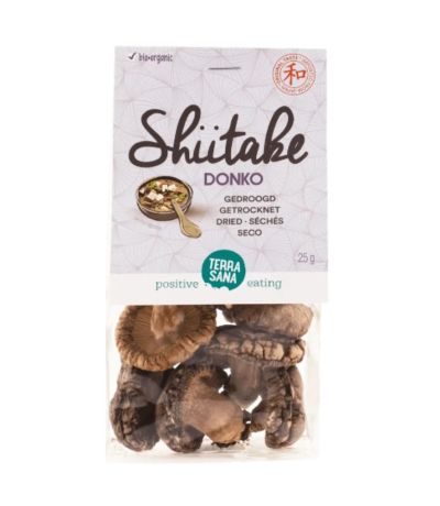 Shiitake Donko Bio Nature Vegan 25g Terrasana