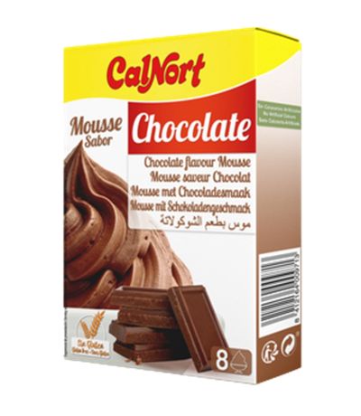 Mousse Chocolate SinGluten 1caja CalNort