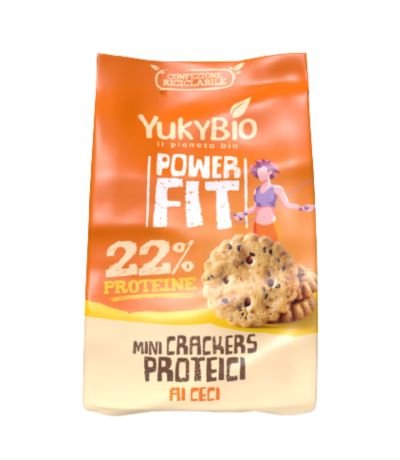 Crackers Power Fit Proteicos Semillas Eco 150g Yukybio