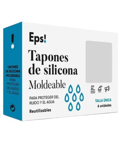 Tapones Silicona Moldeable Talla Unica 1 caja EPS