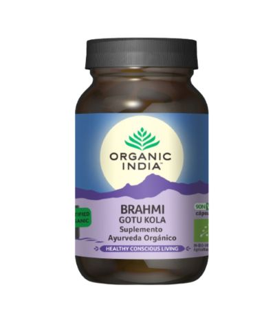 Brahmi Gotu Kola Organico 90caps Organic India