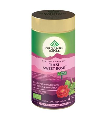 Tulsi Sweet Rose Infusion Eco 100g Organic India