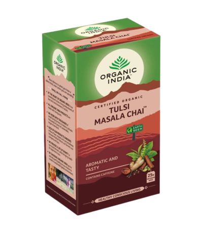 Tulsi Masala Chai Eco 25inf Organic India