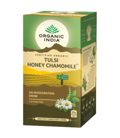 Tulsi Honey Chamomille Eco 25inf Organic India