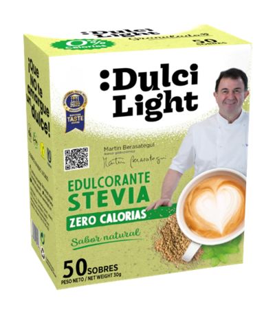 Edulcorante Stevia Zero Calorias 50sbrs Dulci Light