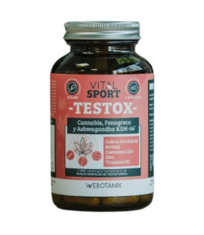 Testox Vital Sport Vegan 60caps Webotanix