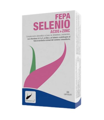 Fepa Selenio ACDE  Zinc 60caps Fepadiet