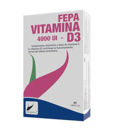 Fepa Vitamina D3 4000Ui Liposomada 60caps Fepadiet