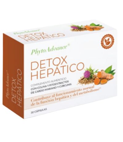 Detox Hepatico SinGluten 30caps Phytoadvance