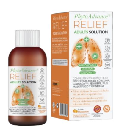 Relief Adults Solution SinGluten 120ml Phytoadvance 