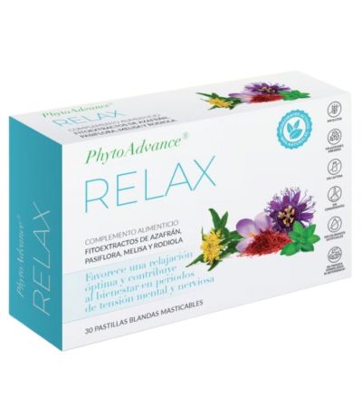 Relax SinGluten 30 pastillas blandas masticables Phytoadvance 