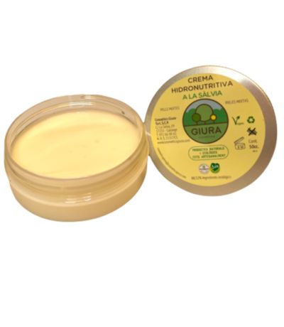 Crema Facial de Salvia Hidronutritiva 50ml Giura Cosmetics