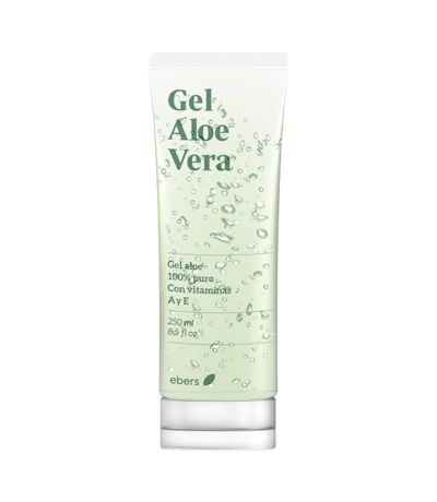 Gel Aloe Vera Con Vitaminas A Y E 250ml Ebers