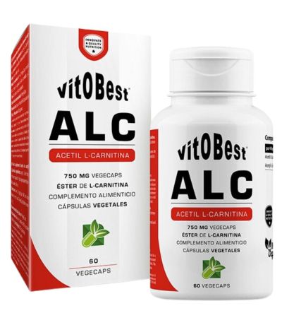 ALC Acetyl L-Carnitina 60 vegecaps. Vitobest