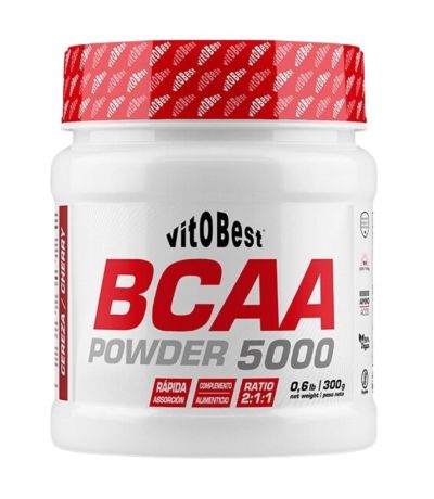 BCAA 5000 Powder Sabor Cereza 300g Vitobest