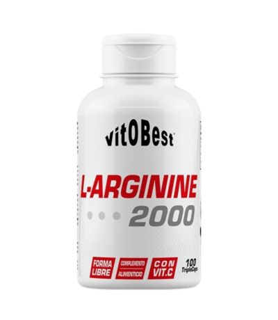 L-Arginine 2000 100 triplecaps Vitobest