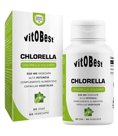 Chlorella 600Mgs 60vcaps Vitobest