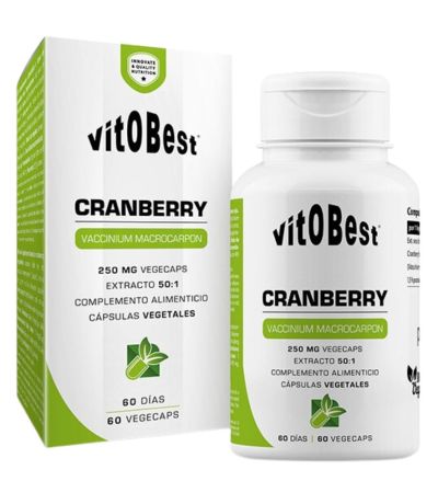Cranberry 200Mgs 60vcaps Vitobest