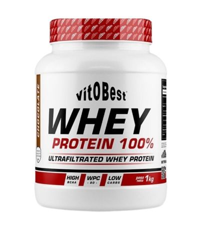 Whey Protein 100% Chocolate 1kg Vitobest