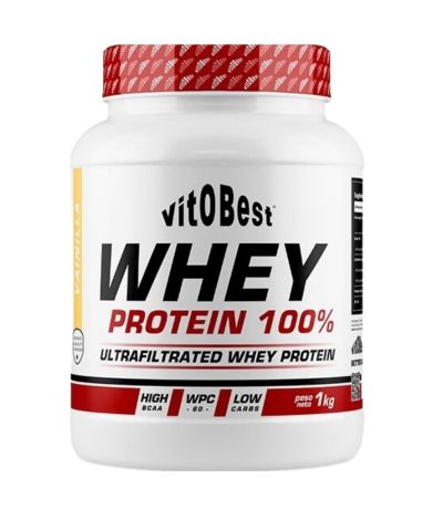 Whey Protein 100% Vainilla 1kg Vitobest