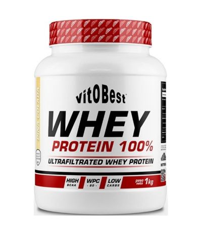 Whey Protein 100% Piña Colada 1kg Vitobest