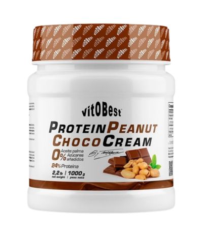 Cream Protein Peanut Choco SinAzucar 300gr Vitobest