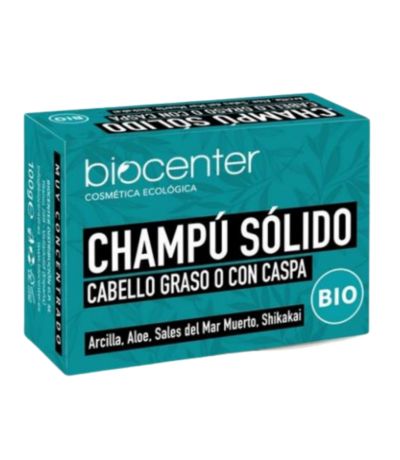 Champu Solido Anticaspa Bio Vegan 100g Biocenter