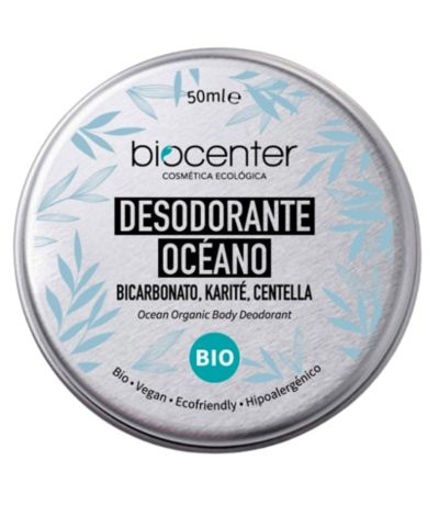 Desodorante Solido Oceano Bio Vegan 50ml  Biocenter