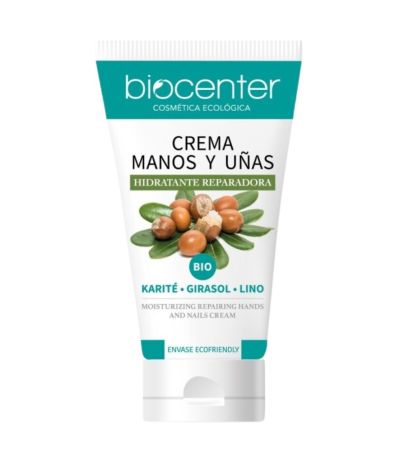 Crema Manos y Uñas Hidratante Reparadora Karite Bio Vegan 75ml Biocenter