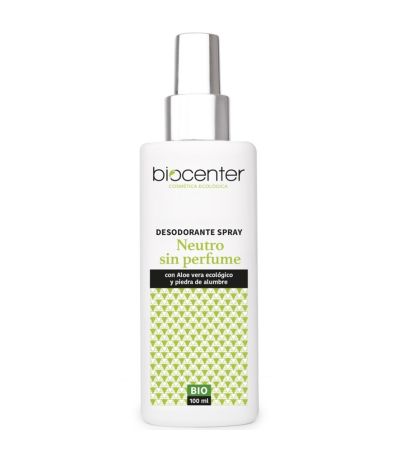 Desodorante Spray Neutro Bio Vegan 100ml Biocenter