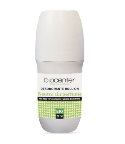 Desodorante Roll On Neutro Bio Vegan 75ml Biocenter