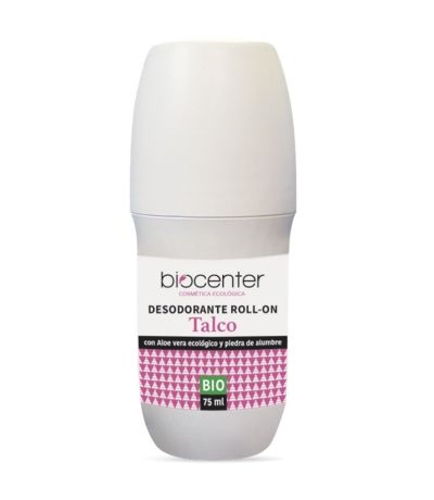 Desodorante Roll On Talco Bio Vegan 75ml Biocenter