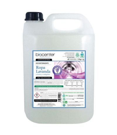 Detergente Ropa Lavanda Eco Vegan 5Kg Biocenter