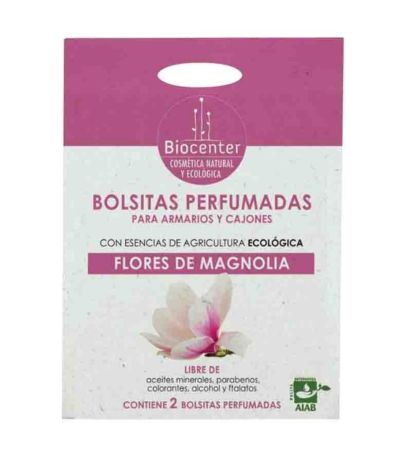Bolsitas Armario Flores de Magnolia Eco Vegan 2x10g Biocenter