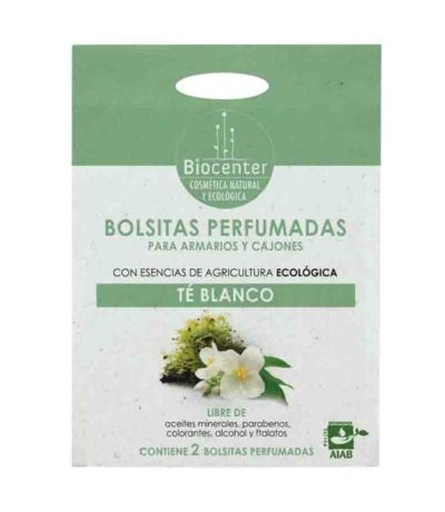 Bolsitas Armario Te Blanco Eco Vegan 2x10g Biocenter