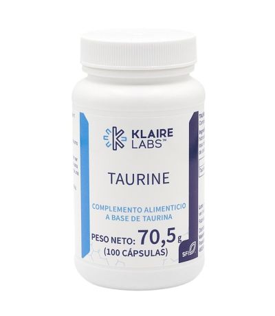 Taurine 500Mg 100caps SFI Health