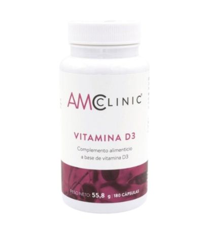 Vitamina D3 4.000Ui 180caps AMClinic