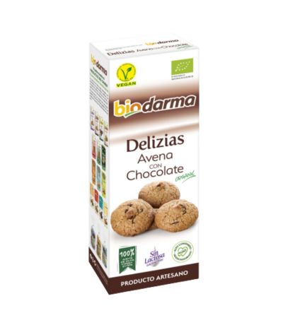Galletas Delizias Avena Chocolate Eco 125g Bio-Darma
