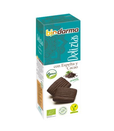 Galletas Delizias Espelta Cacao Agave Eco 135g Bio-Darma