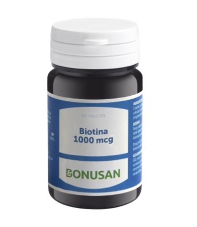 Biotina 1000 Mcg 60comp Bonusan